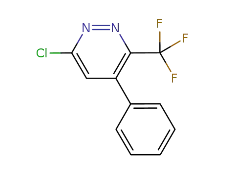 6-chloro-4-phenyl-3-(trifluoromethyl)pyridazine