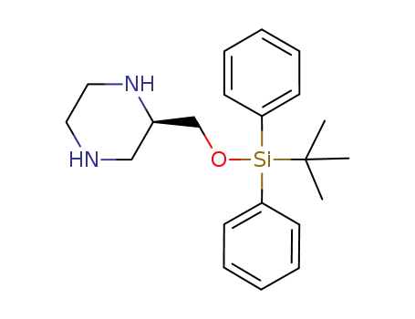 (R)-piperazine-2-ylmethyl tert-butyldiphenylsilylether
