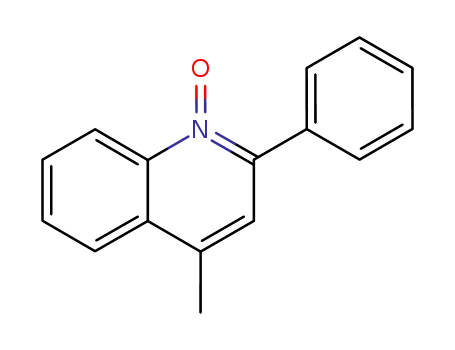 Molecular Structure of 3475-16-9 (Quinoline, 4-methyl-2-phenyl-, 1-oxide)