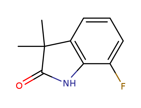 7-fluoro-3,3-dimethyl-1,3-dihydro-2H-indol-2-one