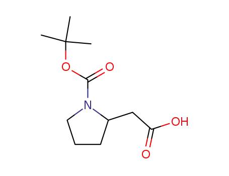 2-(1-(Tert-butoxycarbonyl)pyrrolidin-2-yl)acetic acid