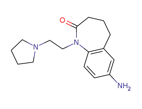 7-Amino-1-(2-(pyrrolidin-1-yl)ethyl)-4,5-dihydro-1H-benzo[b]azepin-2(3H)-one