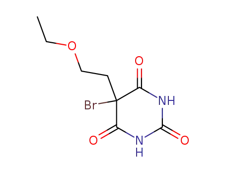 2,4,6(1H,3H,5H)-Pyrimidinetrione, 5-bromo-5-(2-ethoxyethyl)-