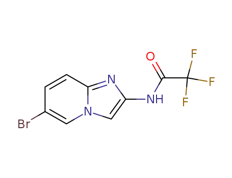 N- (6-BroMoiMidazo [1,2-a] 피리딘 -2- 일) -2,2,2- 트리 플루오 로아 세타 미드