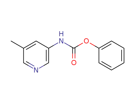 Molecular Structure of 438190-95-5 ((5-methyl-pyridin-3-yl)-carbamic acid phenyl ester)
