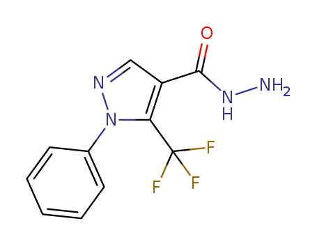 1H-Pyrazole-4-carboxylicacid, 1-phenyl-5-(trifluoromethyl)-, hydrazide 175137-32-3