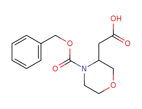 3-CARBOXYMETHYL-MORPHOLINE-4-CARBOXYLIC ACID BENZYL ESTER