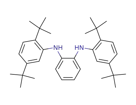 Molecular Structure of 1068437-90-0 (N,N'-bis(2,5-di-t-butylphenyl)-o-phenylenediamine)