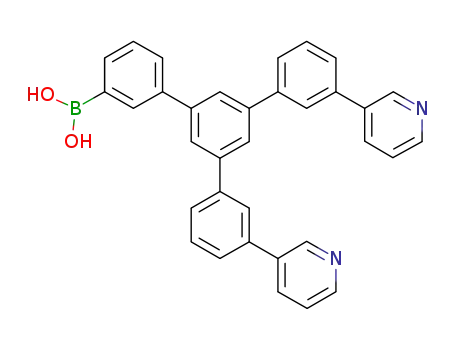 C<sub>34</sub>H<sub>25</sub>BN<sub>2</sub>O<sub>2</sub>
