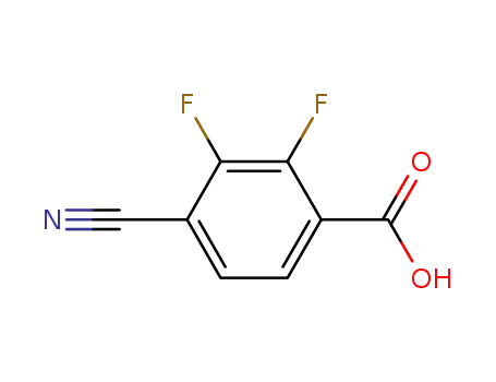 4-CYANO-2,3-DIFLUOROBENZOIC 산