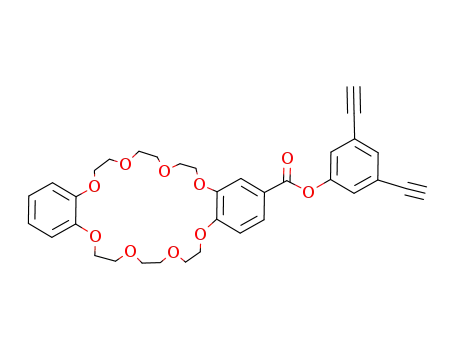 3,5-diethynylphenol dibenzo[24]crown-8-carboxylate