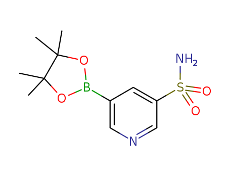 5-(4,4,5,5-tetramethyl-1,3,2-dioxaborolan-2-yl)pyridine-3-sulfonamide