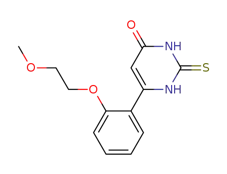 6-[2-(2-methoxy-ethoxy)-phenyl]-2-thioxo-2,3-dihydro-1H-pyrimidin-4-one