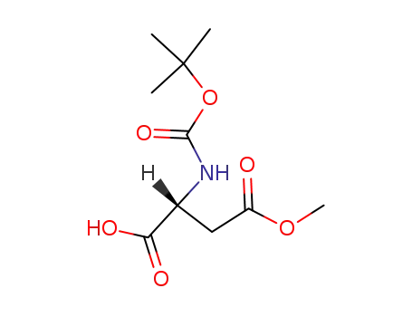 (R)-2-((tert-Butoxycarbonyl)amino)-4-methoxy-4-oxobutanoic acid