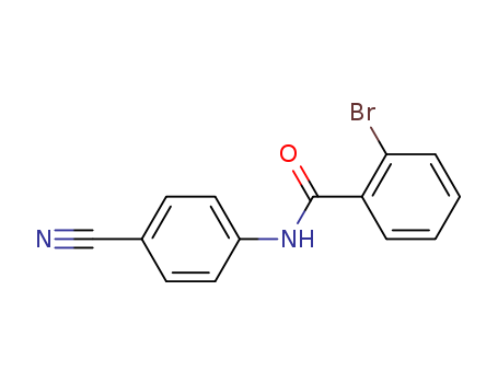 Benzamide, 2-bromo-N-(4-cyanophenyl)-
