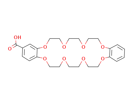 2,5,8,11,18,21,24,27-octaoxa-tricyclo[26.4.0.0<sup>12,17</sup>]dotriaconta-1<sup>(28)</sup>,12,14,16,29,31-hexaene-14-carboxylic acid