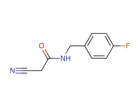 2-cyano-N-(4-fluorobenzyl)acetamide