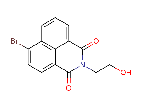 6-bromo-2-(2-hydroxyethyl)-1H-benzo[de]isoquinoline-1,3(2H)-dione
