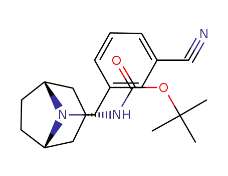 tert-butyl 8-(3-cyanobenzyl)-8-azabicyclo[3.2.1]octan-3-endo-ylcarbamate