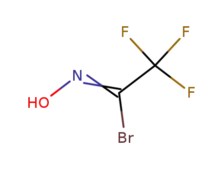 Molecular Structure of 44637-25-4 (Ethanimidoyl bromide, 2,2,2-trifluoro-N-hydroxy-)