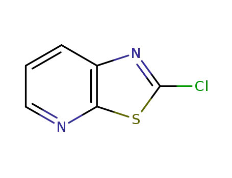 Molecular Structure of 91524-96-8 (2-chlorothiazolo[5,4-b]pyridine)