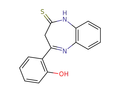 4-(2-hydroxyphenyl)-1,3-dihydro-1,5-benzodiazepine-2-thione