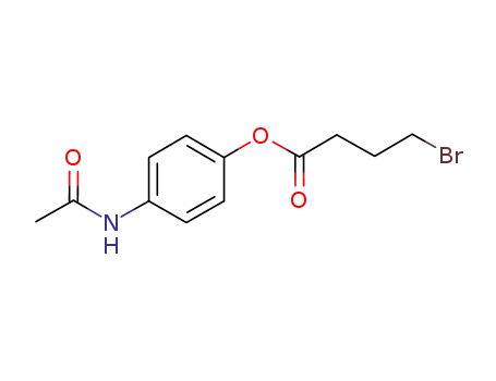 Molecular Structure of 410071-27-1 (4-bromobutyric acid 4'-acetylaminophenyl ester)