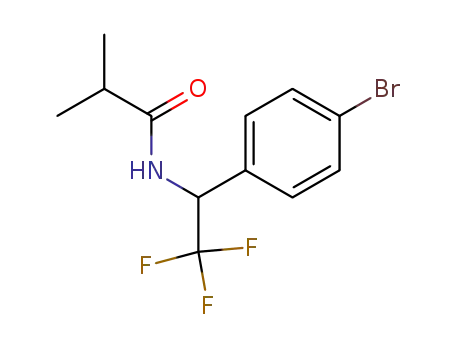 N-[1-(4-bromophenyl)-2,2,2-trifluoroethyl] isobutyramide