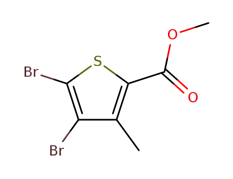 4,5-DIBROMO-3-메틸-티오펜-2-카르복실산 메틸 에스테르