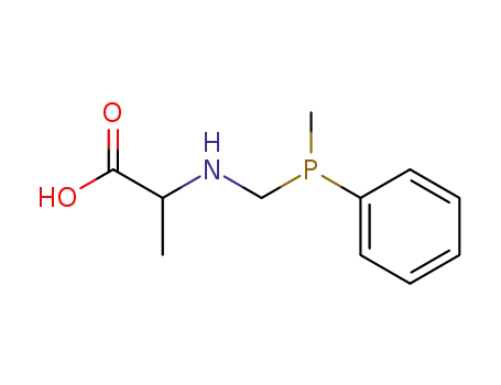 L-Alanine, N-[(methylphenylphosphino)methyl]-