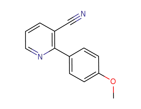 2-(4-methoxy)phenylpyridine-3-carbonitrile