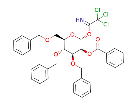 1-O-(2-O-benzoyl-3,4,6-tri-O-benzyl-α-D-mannopyranosyl) trichloroacetimidate