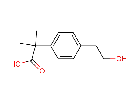 2-(4-(2-hydroxyethyl)phenyl)-2-Methylpropanoic acid