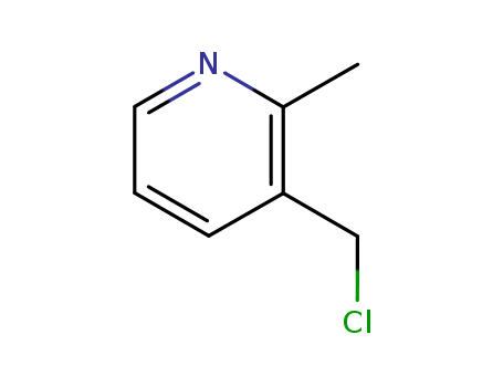 Pyridine, 3-(chloromethyl)-2-methyl- (9CI)