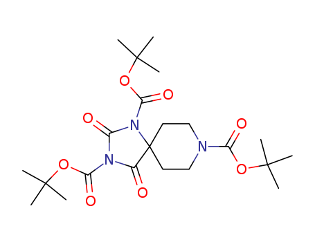 1-T-BOC-PIPERIDINE-4-SPIRO-5'-[1',3'-BIS-T-BOC]-HYDANTOIN