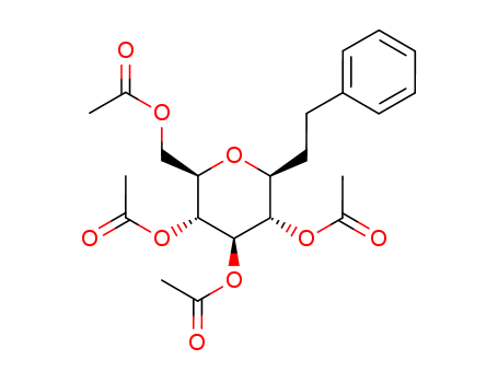 3,5-DIACETOXY-2-ACETOXYMETHYL-6-PHENETHYL-TETRAHYDRO-PYRAN-4-YL ESTER