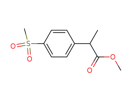 2-(4-methanesulfonyl-phenyl)-propionic acid methyl ester