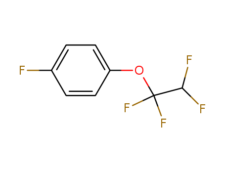 1-Fluoro-4-(1,1,2,2-tetrafluoroethoxy)benzene, 4-Fluorophenyl 1,1,2,2-tetrafluoroethyl ether(887268-36-2)