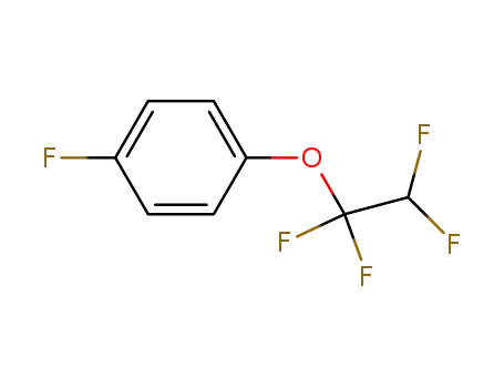 1-Fluoro-4-(1,1,2,2-tetrafluoroethoxy)benzene, 4-Fluorophenyl 1,1,2,2-tetrafluoroethyl ether