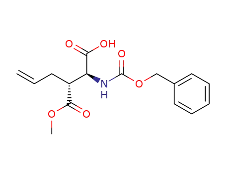 (2S,3R)-2-Allyl-3-benzyloxycarbonylamino-succinic acid 1-methyl ester