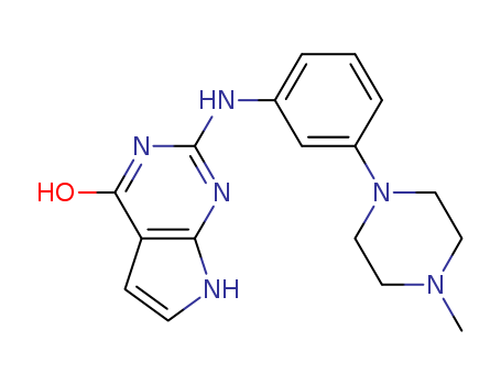 2-(3-(4-methylpiperazin-1-yl)phenylamino)-7H-pyrrolo[2,3-d]pyrimidin-4-ol
