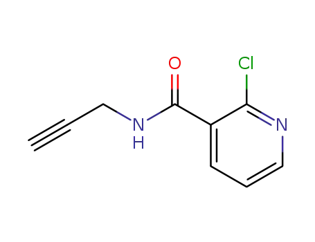 3-Pyridinecarboxamide, 2-chloro-N-2-propynyl-