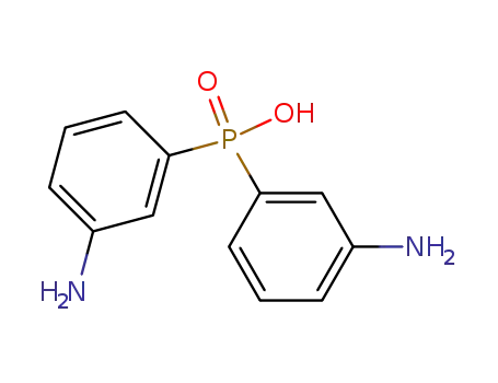 Molecular Structure of 25806-71-7 (bis(3-aminophenyl)phosphinic acid)
