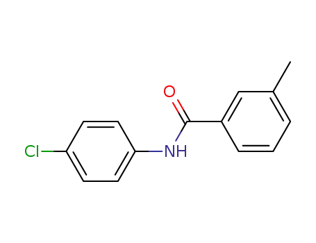 N- (4- 클로로 페닐) -3- 메틸 벤자 미드, 97 %
