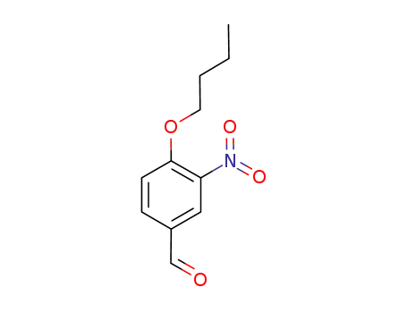 Molecular Structure of 351002-94-3 (4-BUTOXY-3-NITROBENZALDEHYDE)
