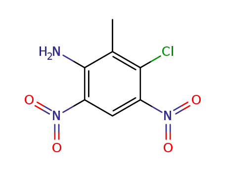 Molecular Structure of 1416982-60-9 (2-Chloride-6-amino-3,5-dinitrotoluene)