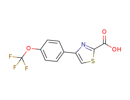 4-[4-(Trifluoromethoxy)phenyl]-2-thiazolecarboxylic acid