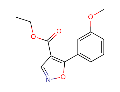 ETHYL-5-(3-METHOXYPHENYL)-ISOXAZOLE-4-CARBOXYLATE