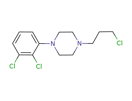 Molecular Structure of 956030-83-4 (1-(3-Chloropropyl)-4-(2,3-dichlorophenyl)piperazine)