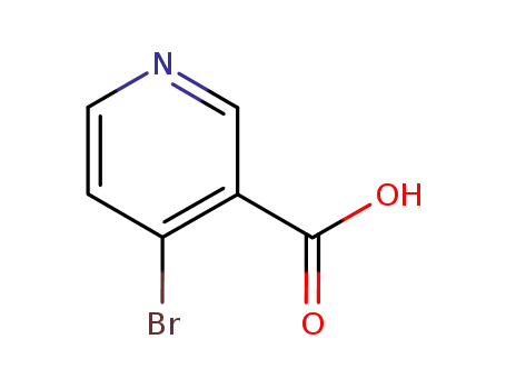 Molecular Structure of 15366-62-8 (4-Bromonicotinic acid)